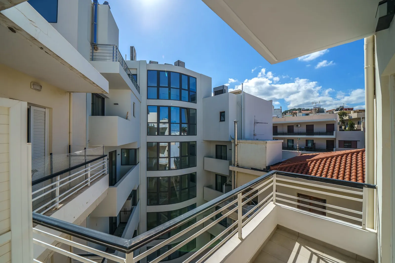 balcony and view from the rooms