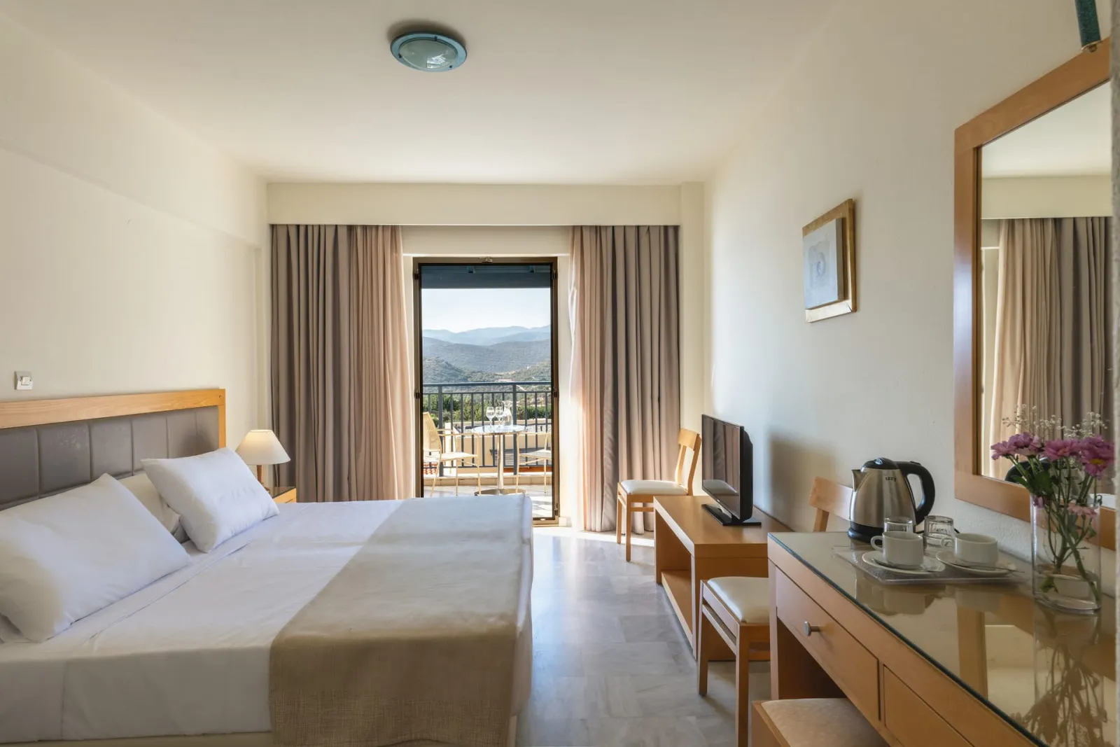 Double Room with Side Sea View