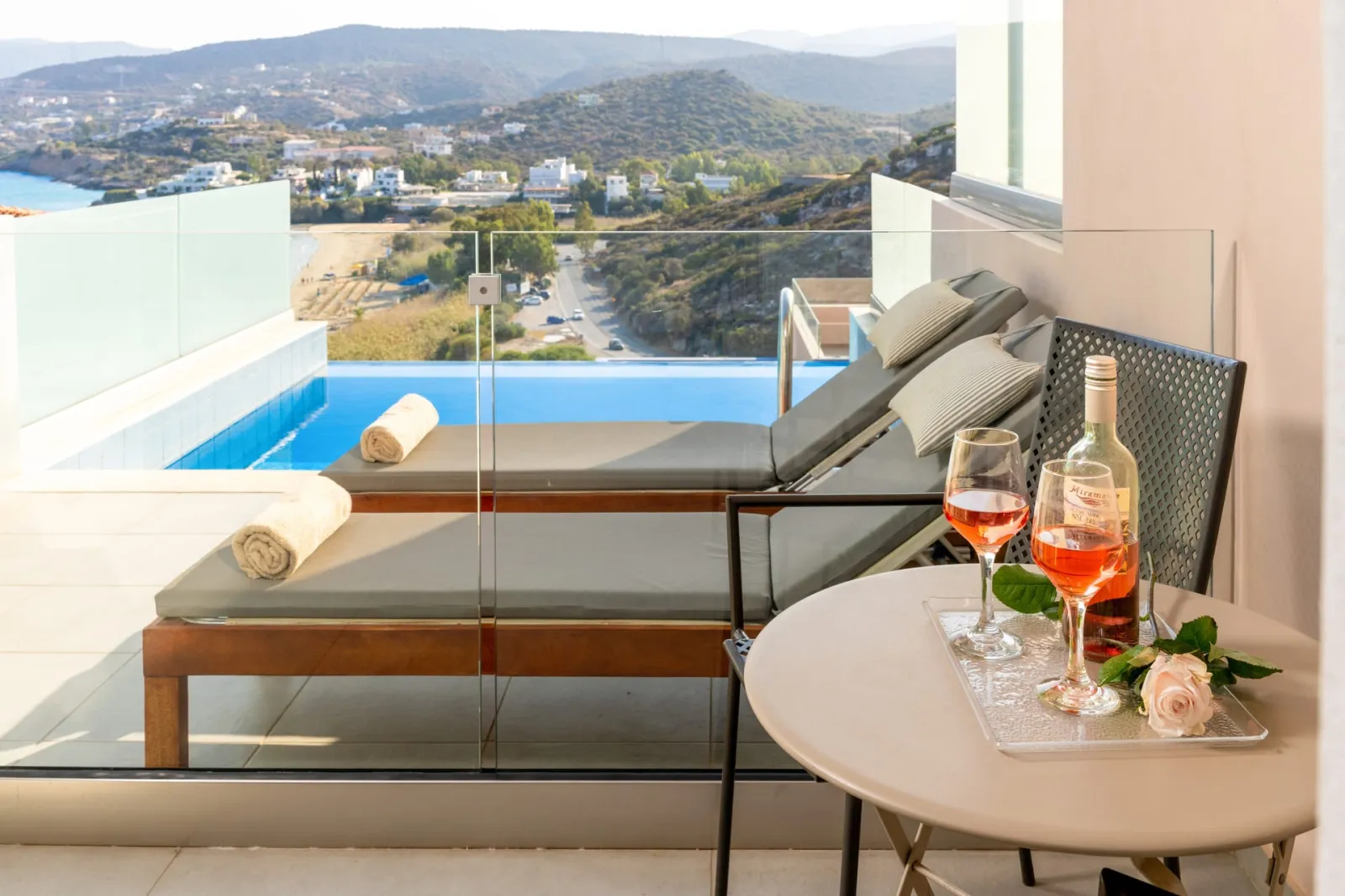 Suite Two Bedroom with Side Sea View &amp; Private Pool