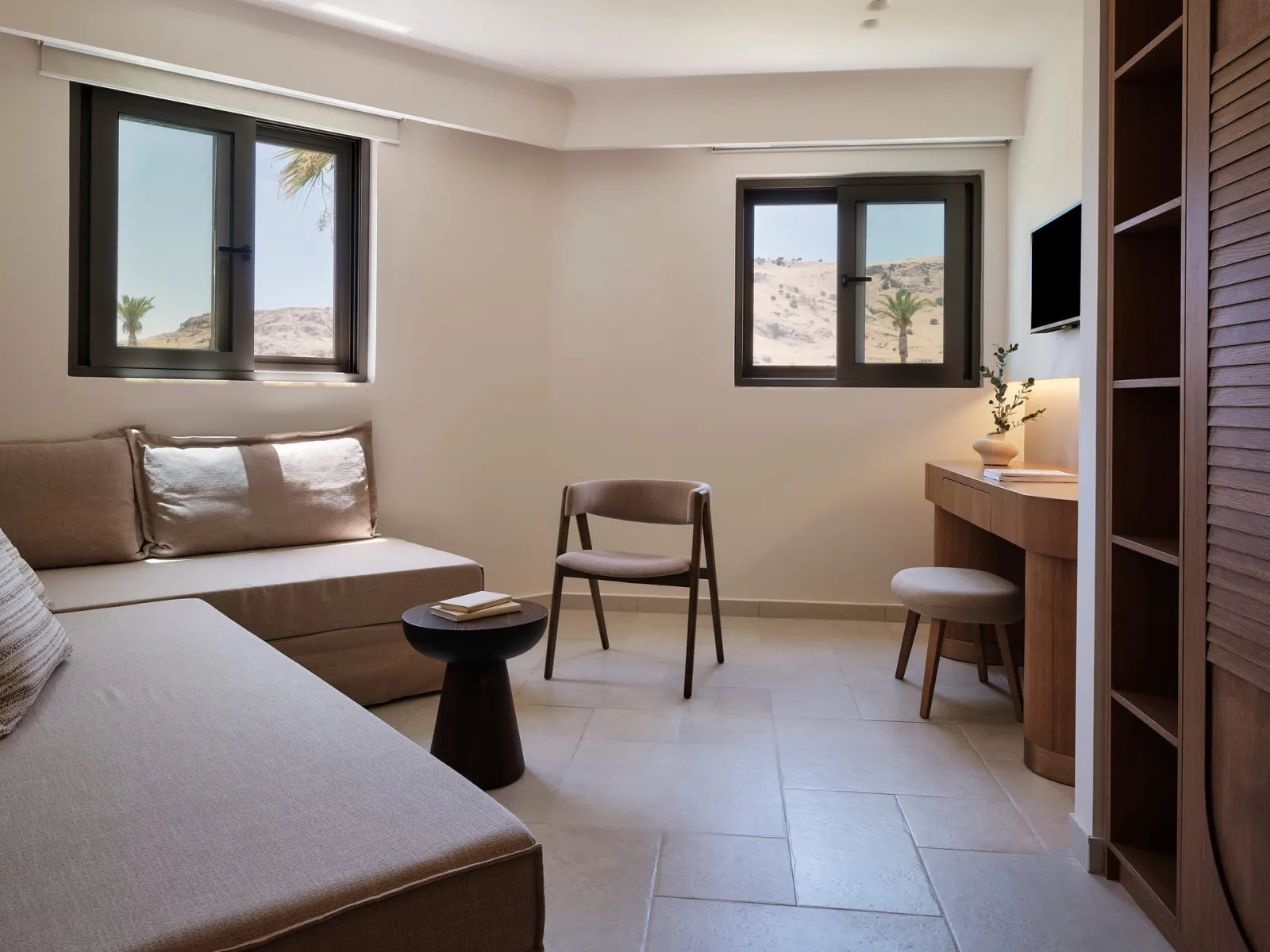 Family Suite with 2 Separate Bedrooms & Garden View