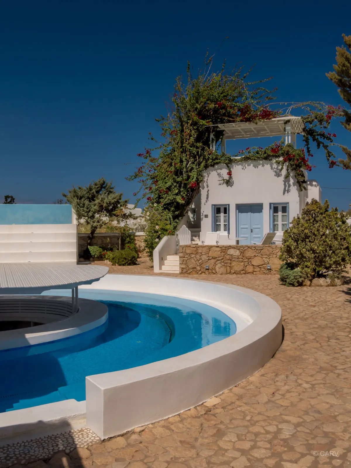 Bungalow with Patio & Pool View