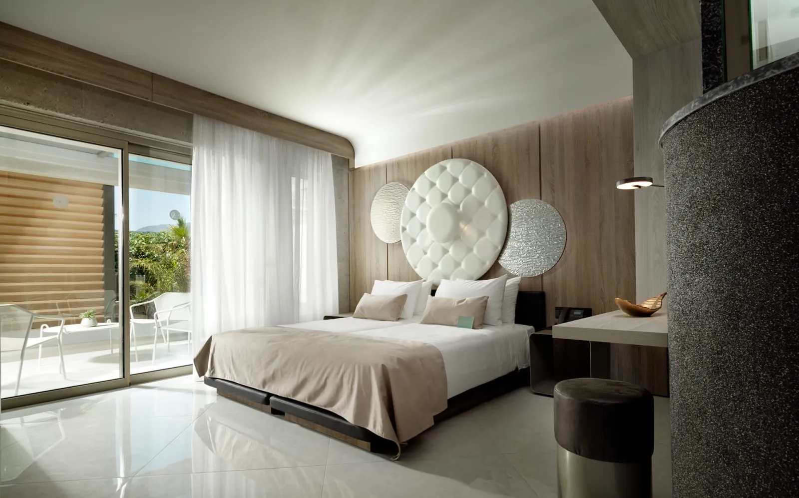 Verdant Room with Garden View