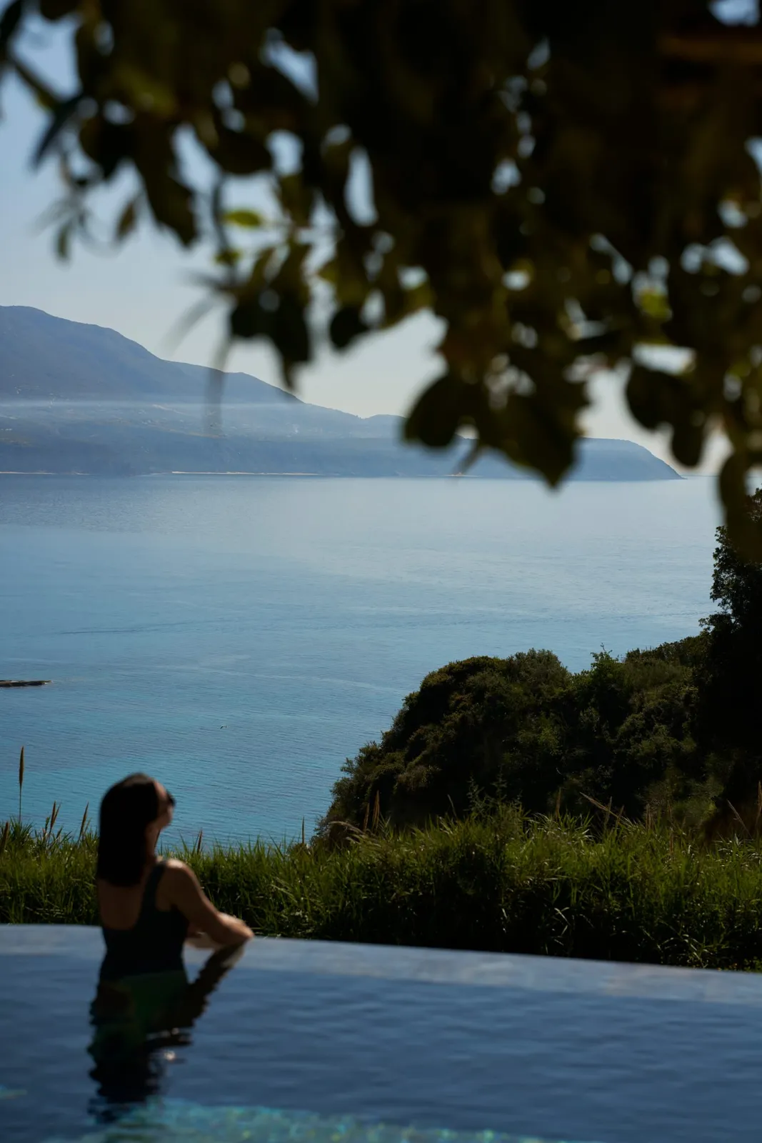 Eliamos Sea View Three Bedroom Villa with Outdoor Private Pool