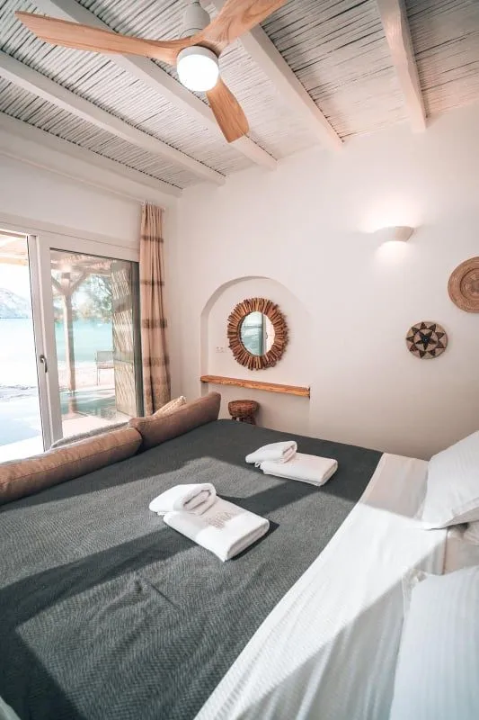 Deluxe Sea View Suite at Firopotamos Beach