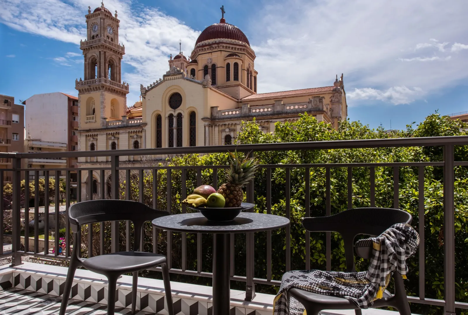 Deluxe Room with Balcony and City View