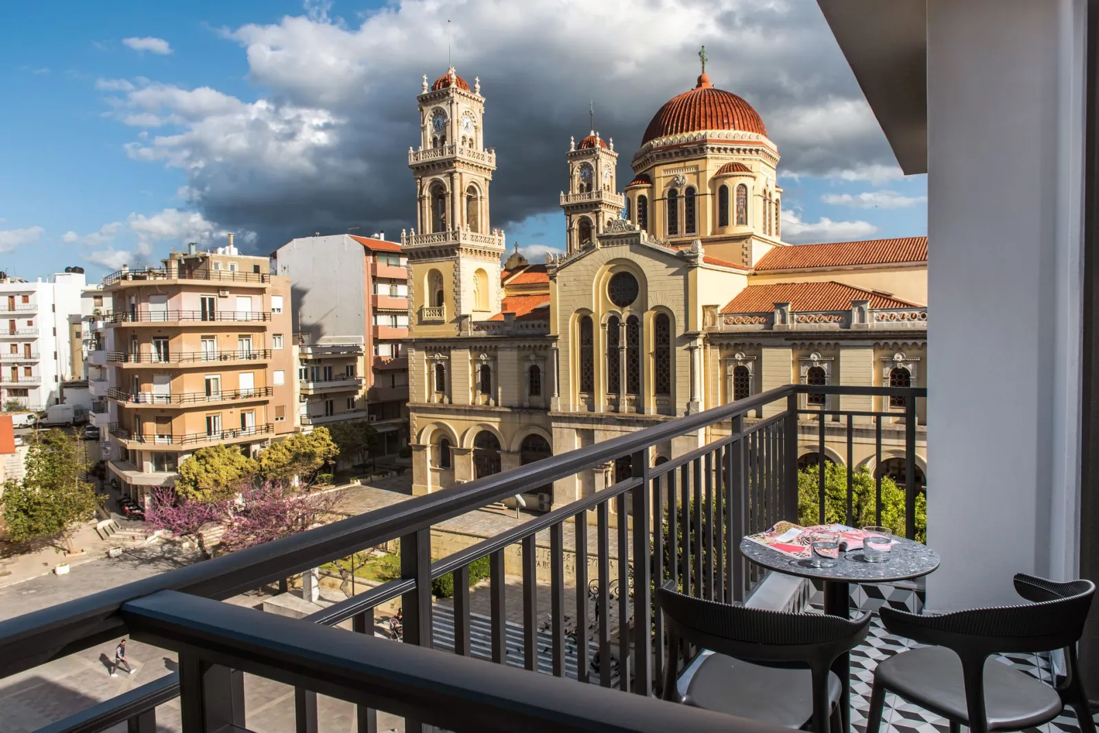Superior Connecting Rooms with Balcony and City View
