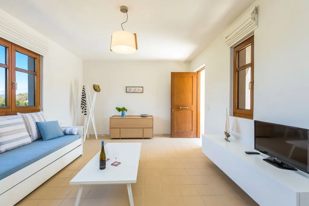 DELUXE LODGE AMPELOS | Garden - mountain - olive groves & pool view