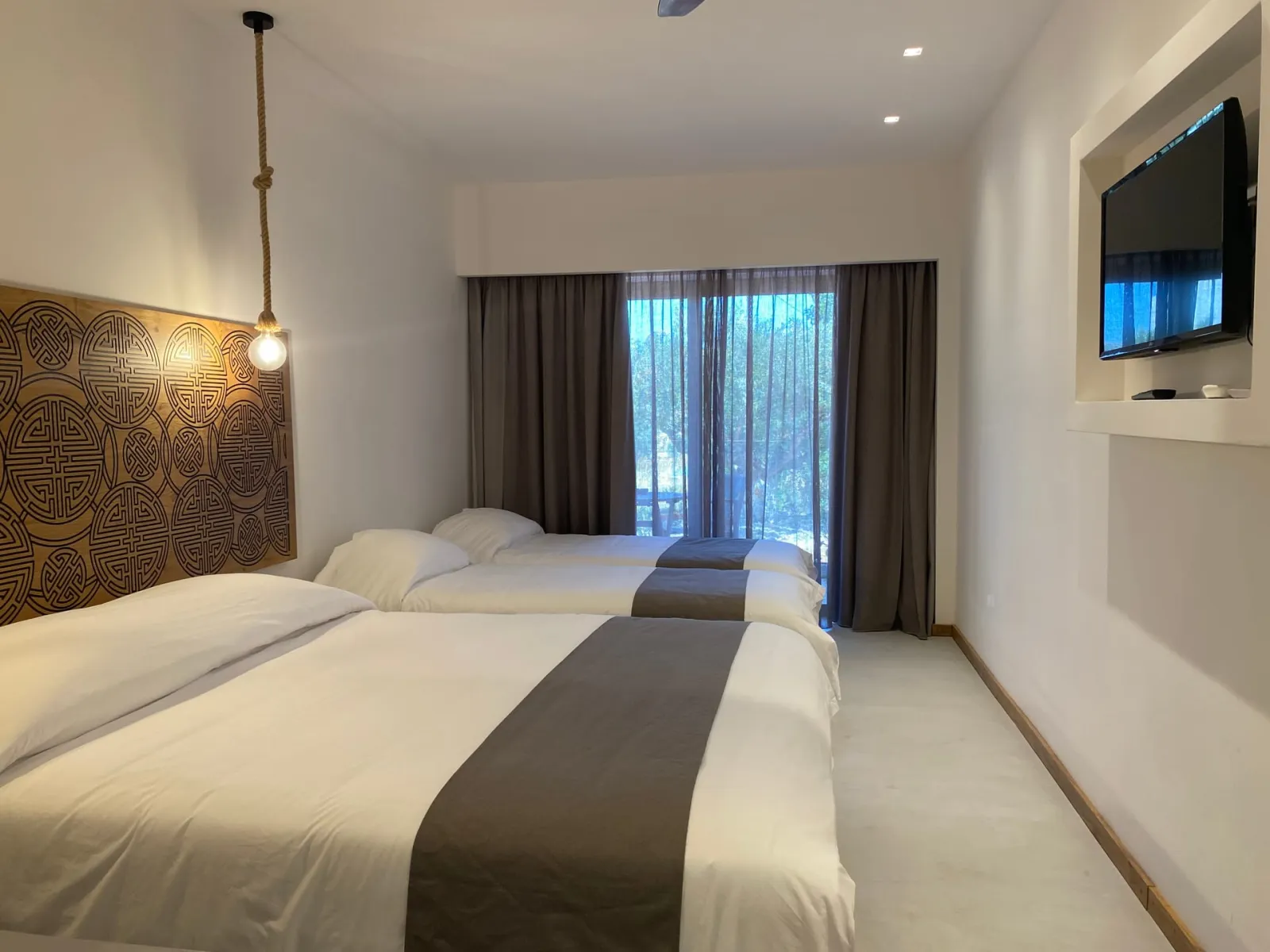 Superior Triple Room with Garden View