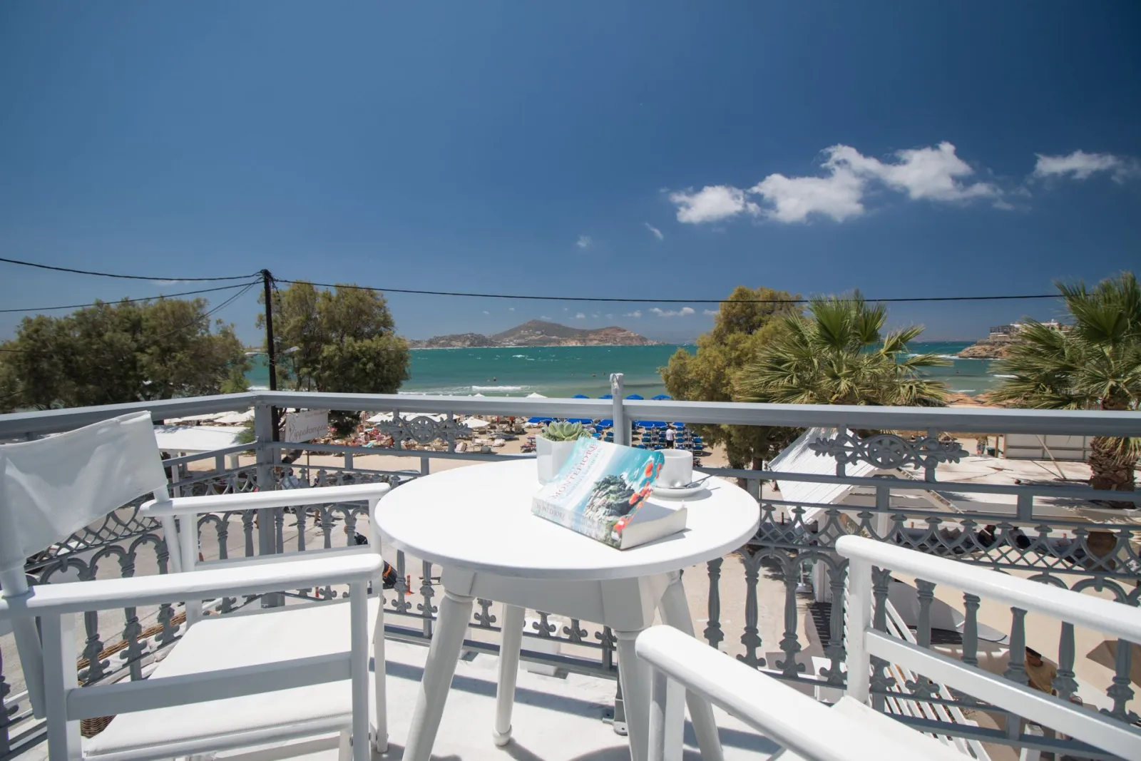 Superior Triple Room on Top Floor with Balcony and Sea View
