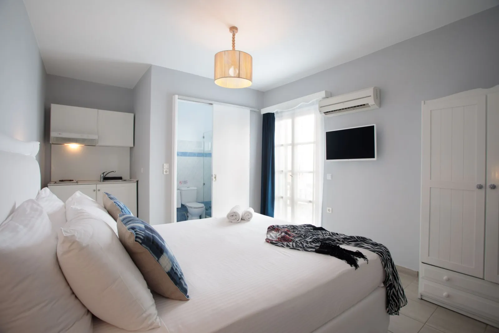 Standard Double Studio on middle floor with balcony