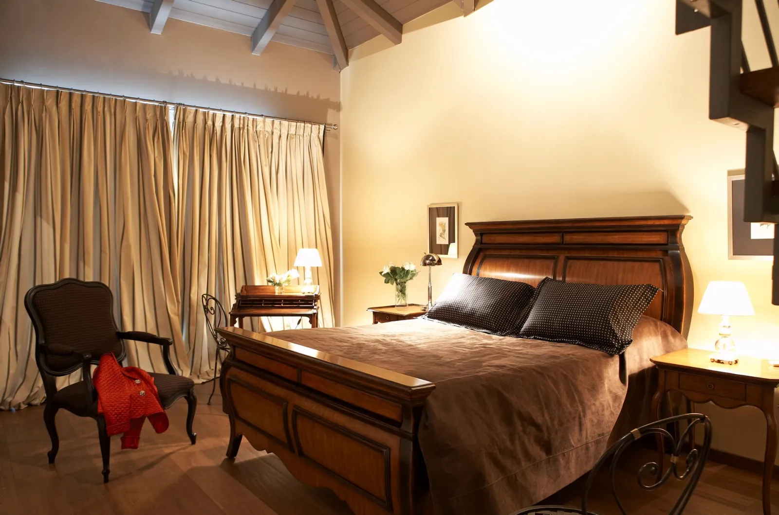 Premium Double Room with Attic and Fireplace