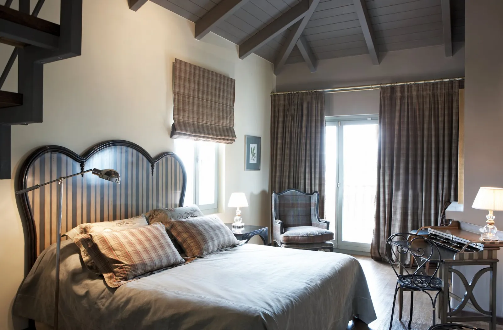 Premium Double Room with Attic and Fireplace