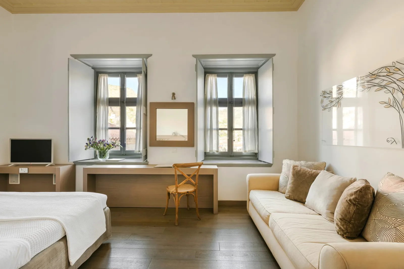 Historic Grand Suite with Sea View and Private Terrace