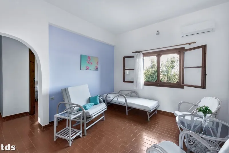 Bungalow for 3-4 people - 46 sqm - bedroom with double bed