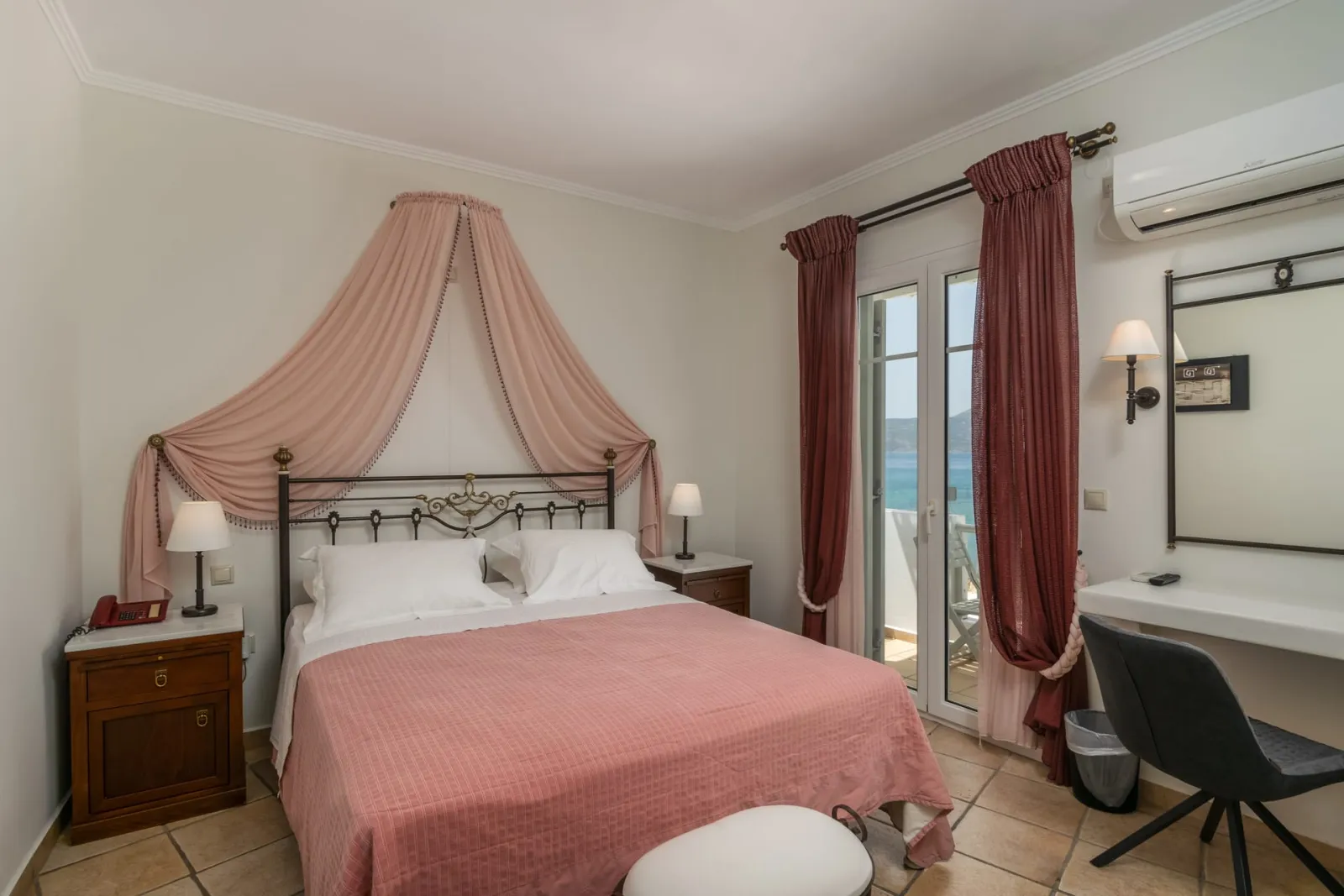 Double Sea View Room with balcony
