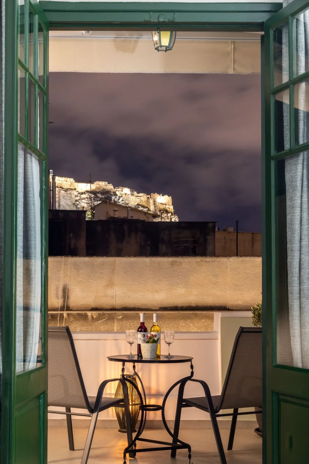 Pandrosos Suite Partial Acropolis View &amp; Terrace