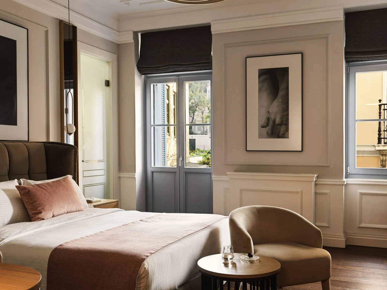 Elegant Suite with Partial Acropolis View