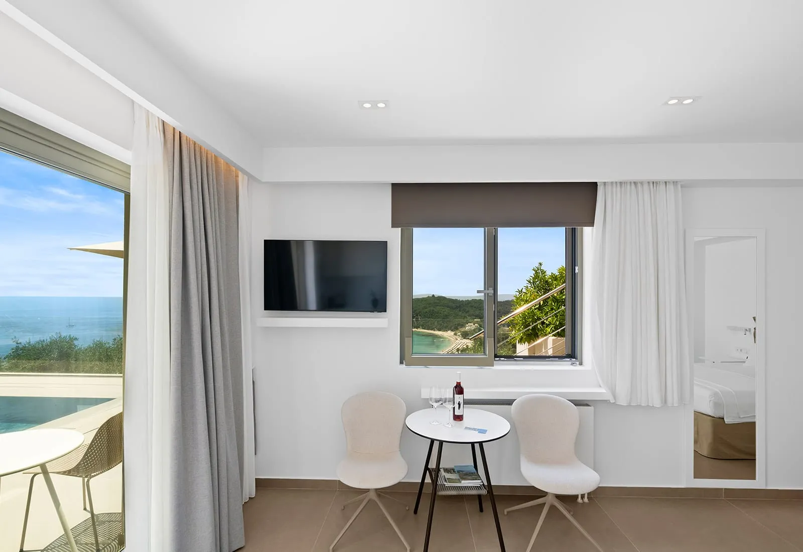 Junior Suite with Sea View &amp; Private Outdoor Jacuzzi