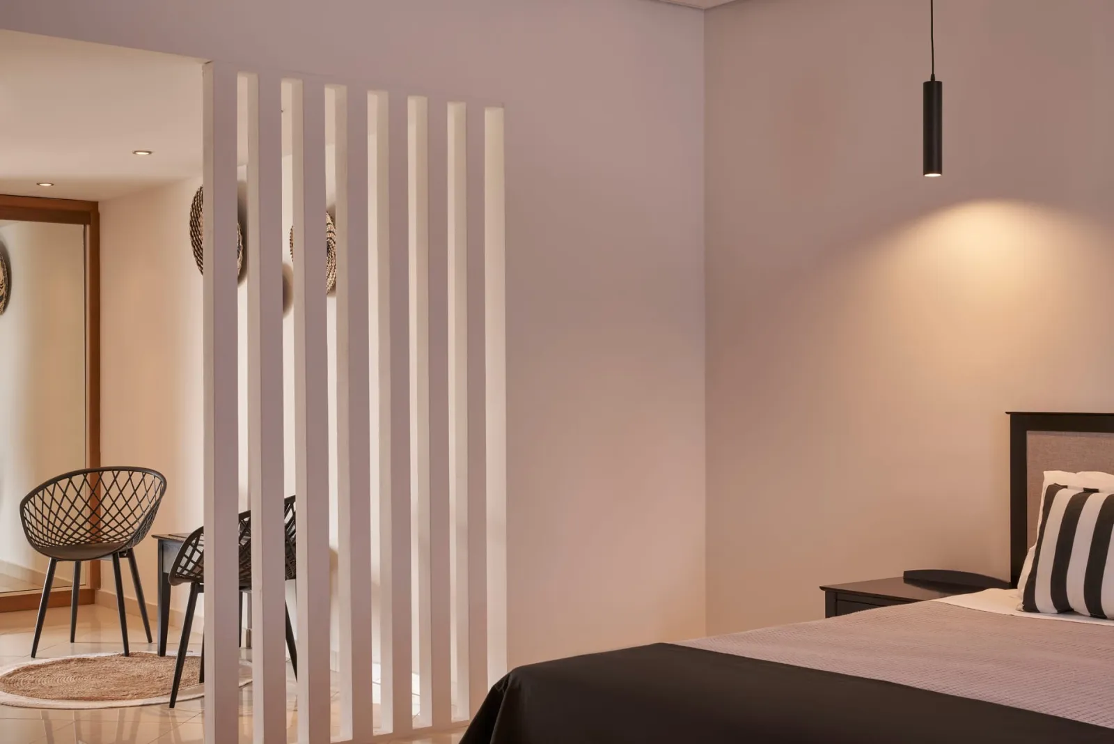 Junior Suite with Sea and Poros Town View