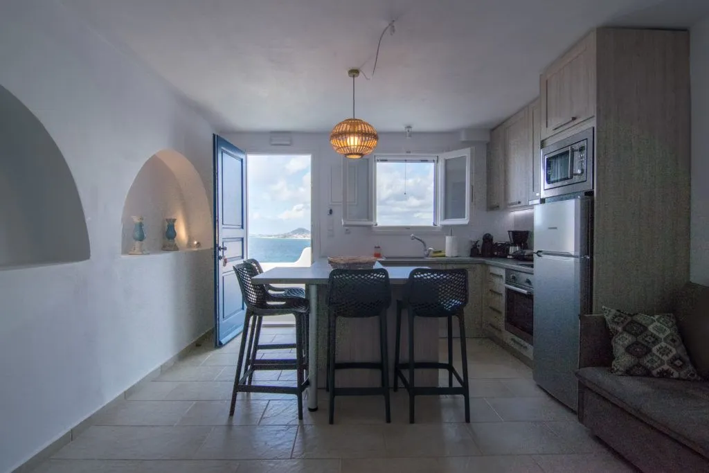 Naxos Eye | Maisonette Semi Private Pool with Sea View
