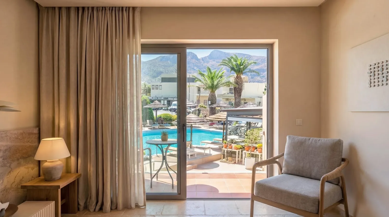 Deluxe Room with Pool View