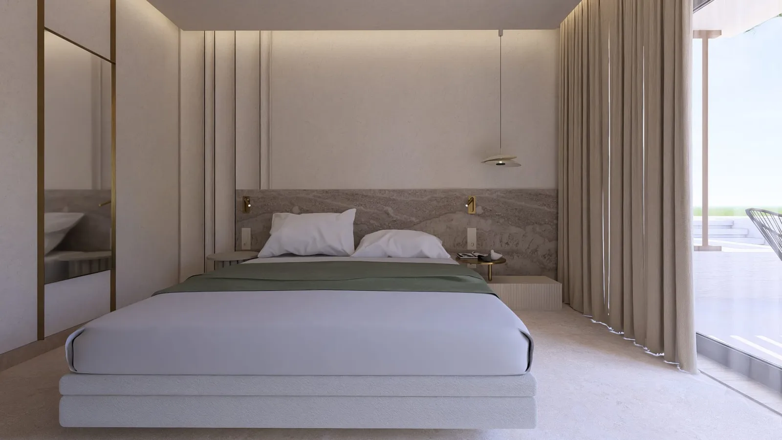 Deluxe Room with Side Sea View