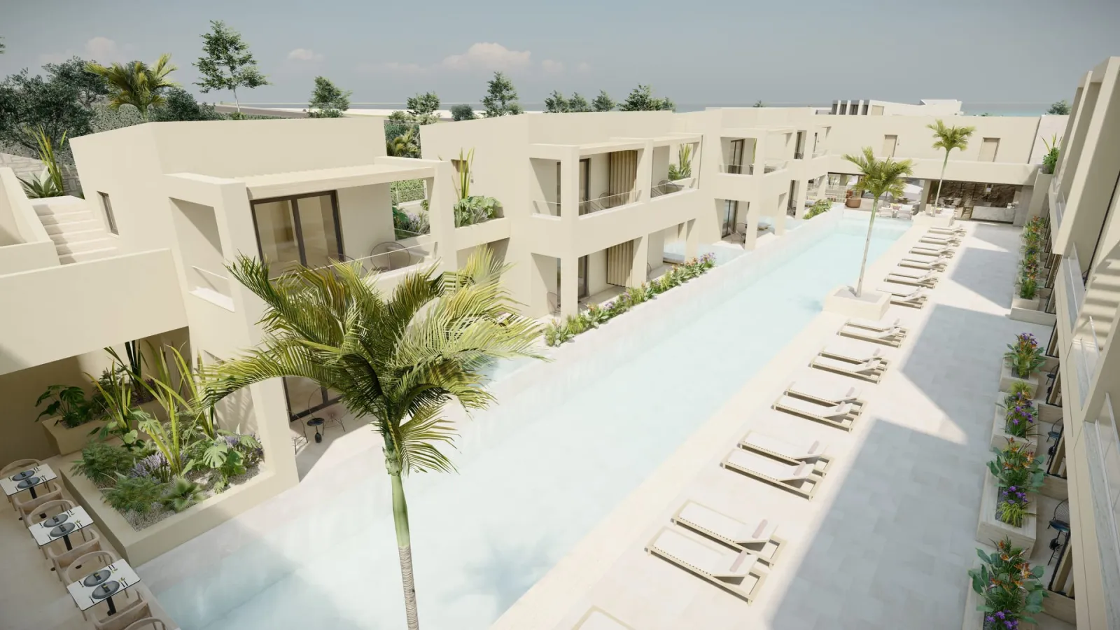 Elegance Maisonette with Pool View
