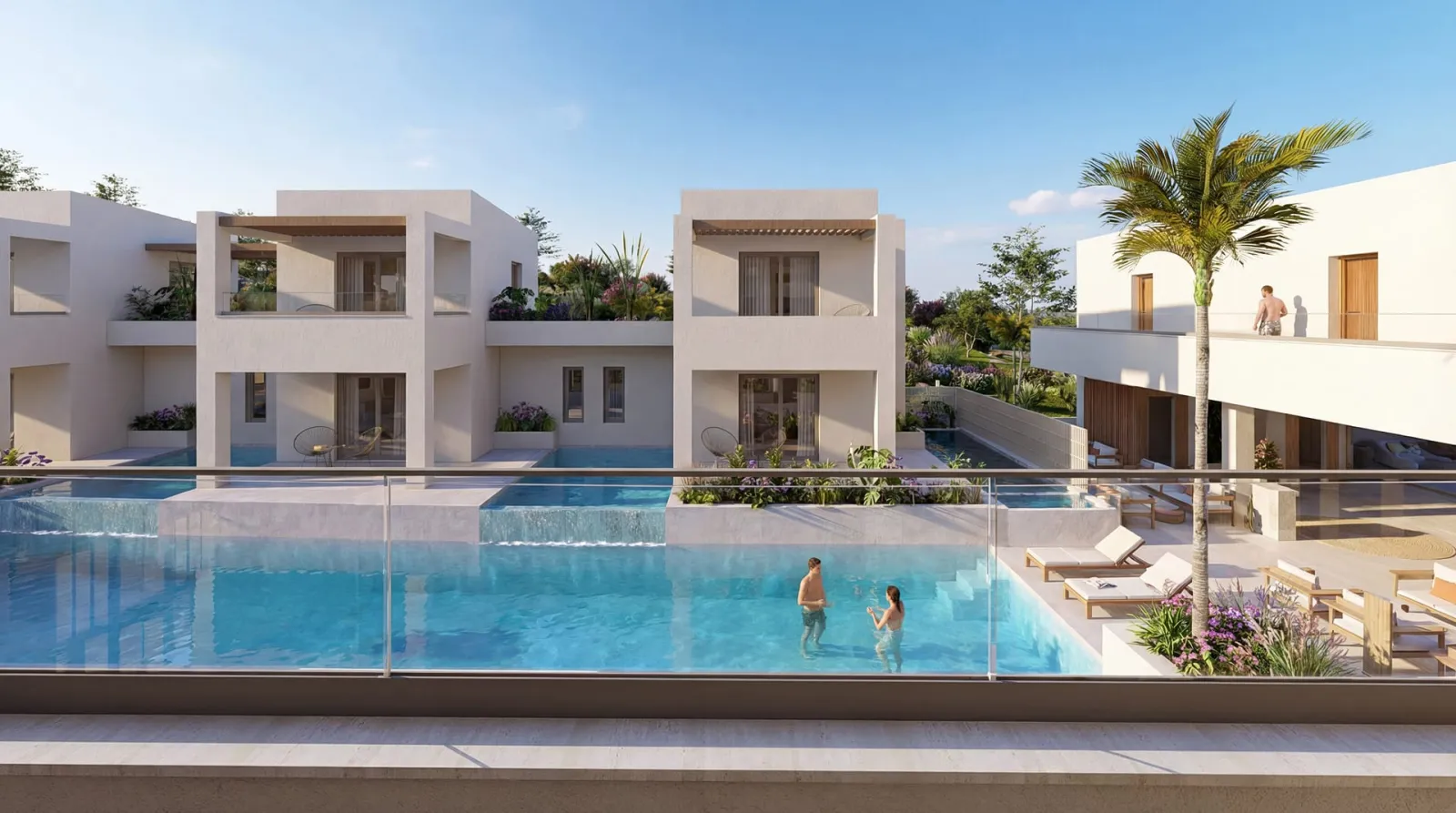 Elegance Maisonette with Pool View
