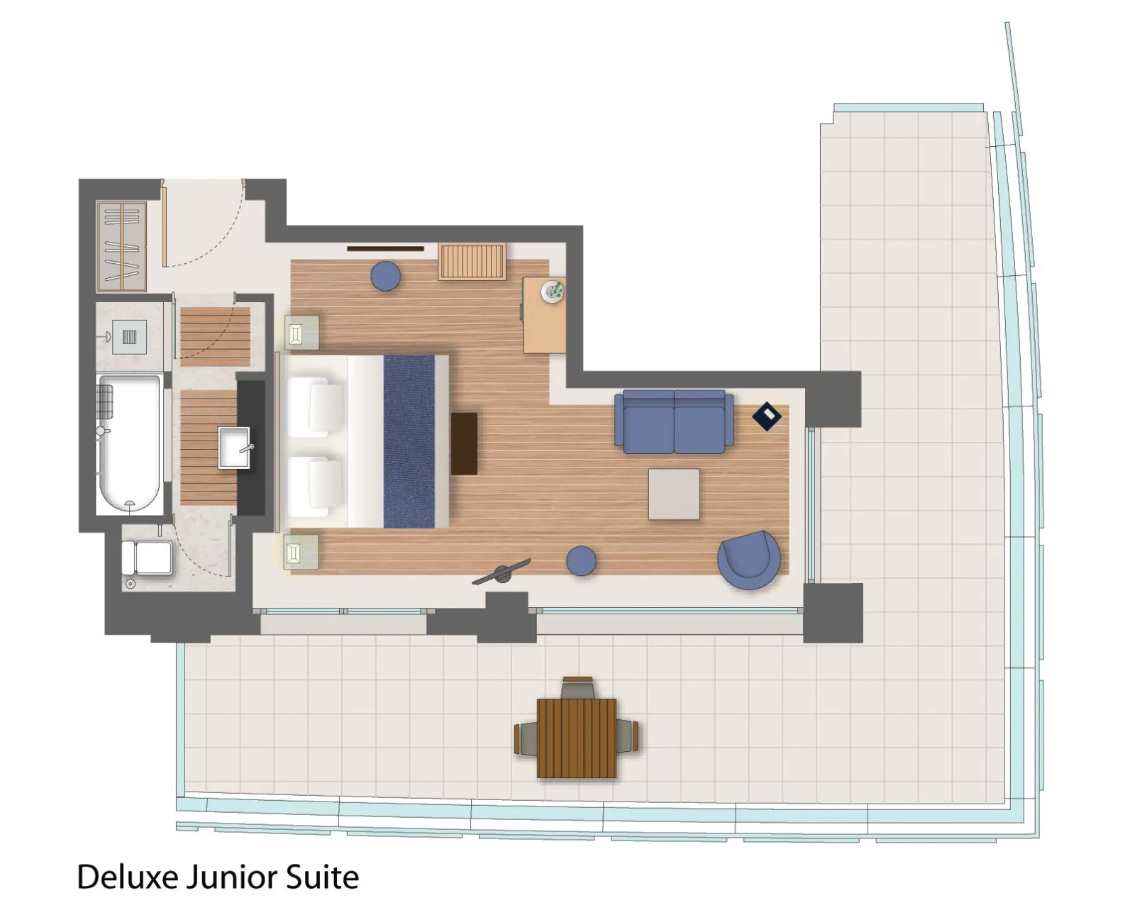 Deluxe Junior Suite - Front Sea View [35-42 m²]