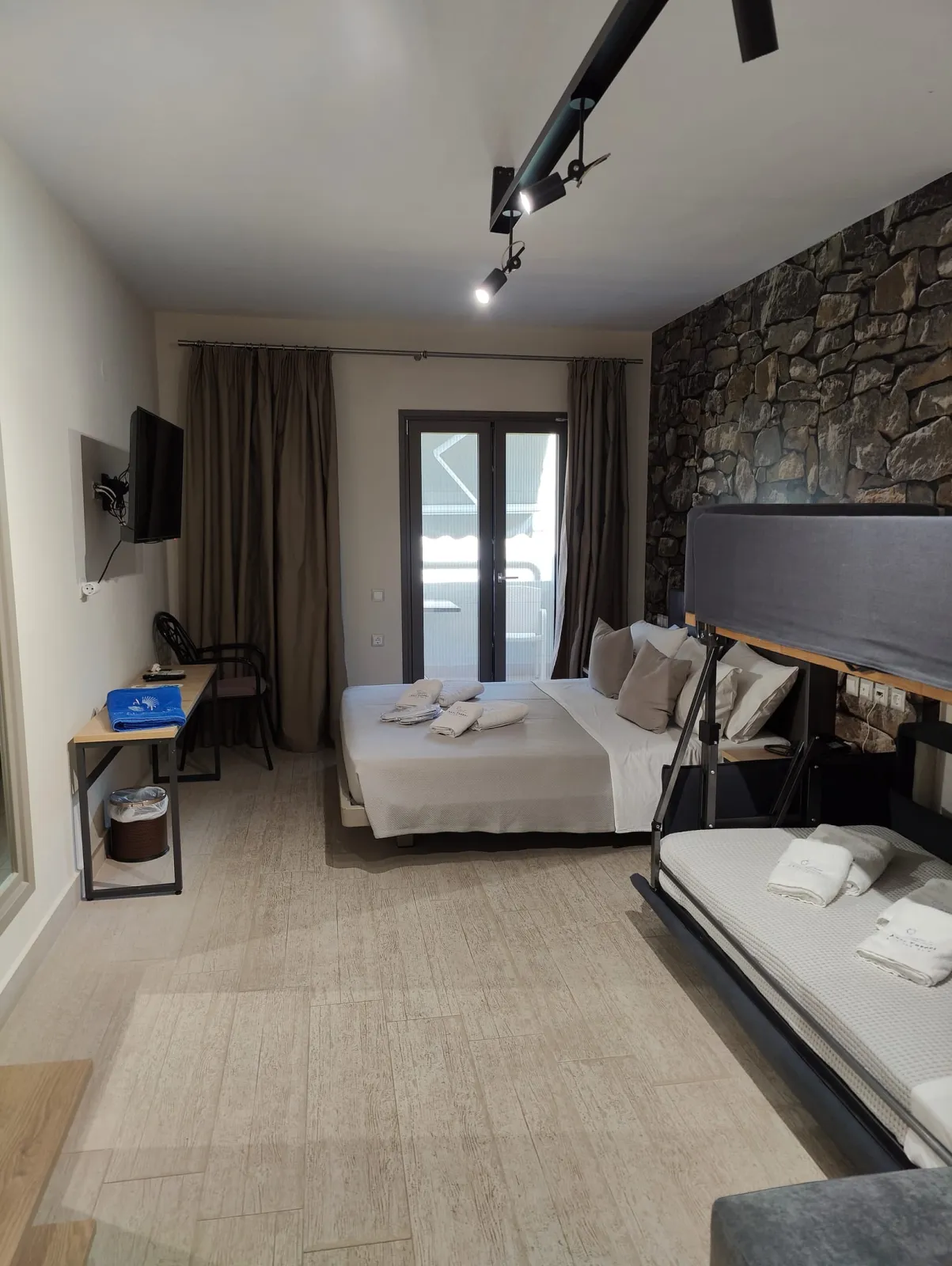 Studio with Side Sea View