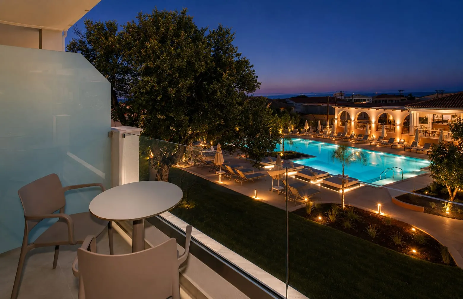 Double Pool View Room