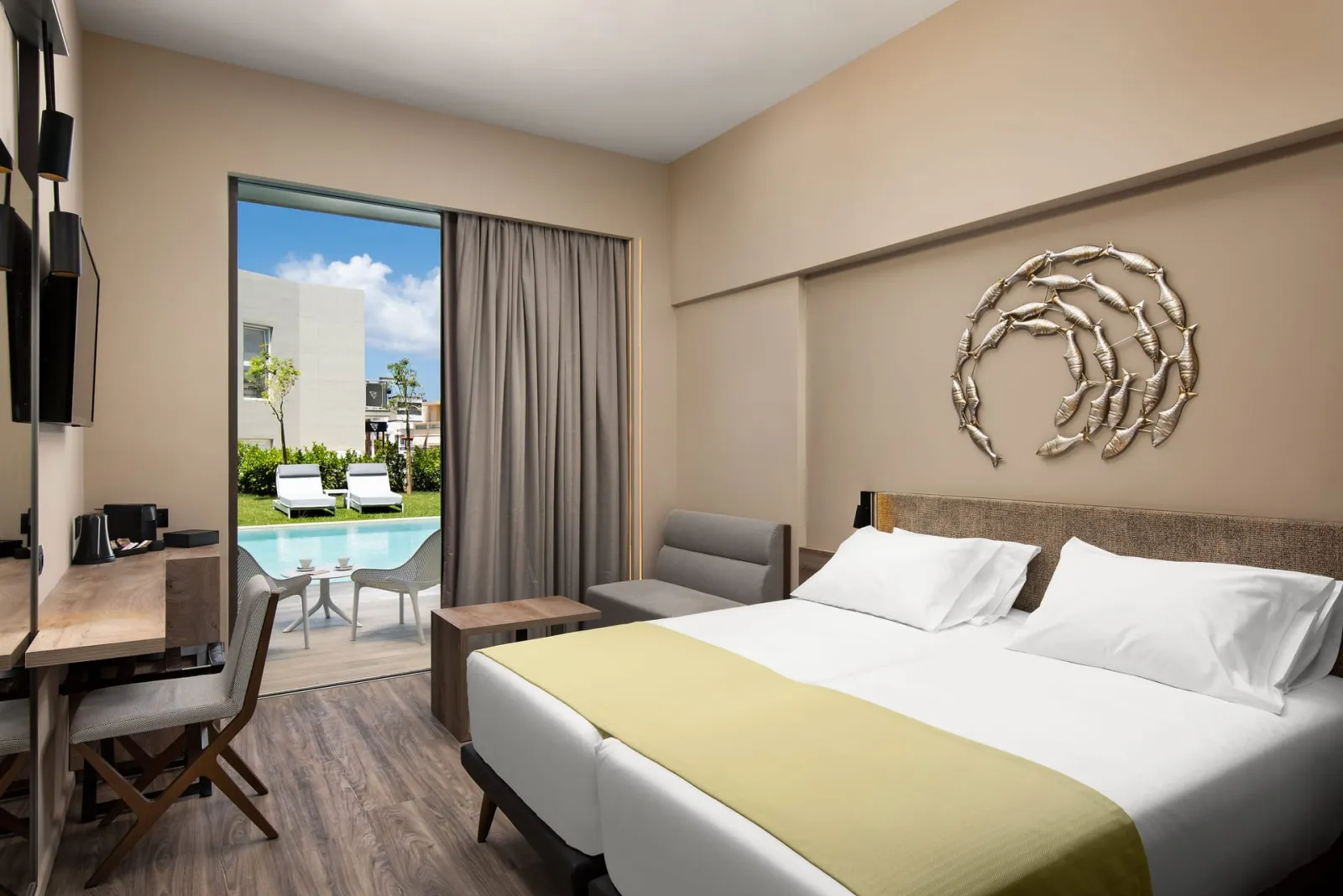 Deluxe Room with Pool View
