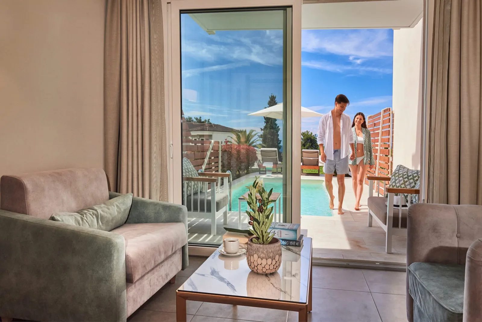 Junior Suite Sea View with Private Pool