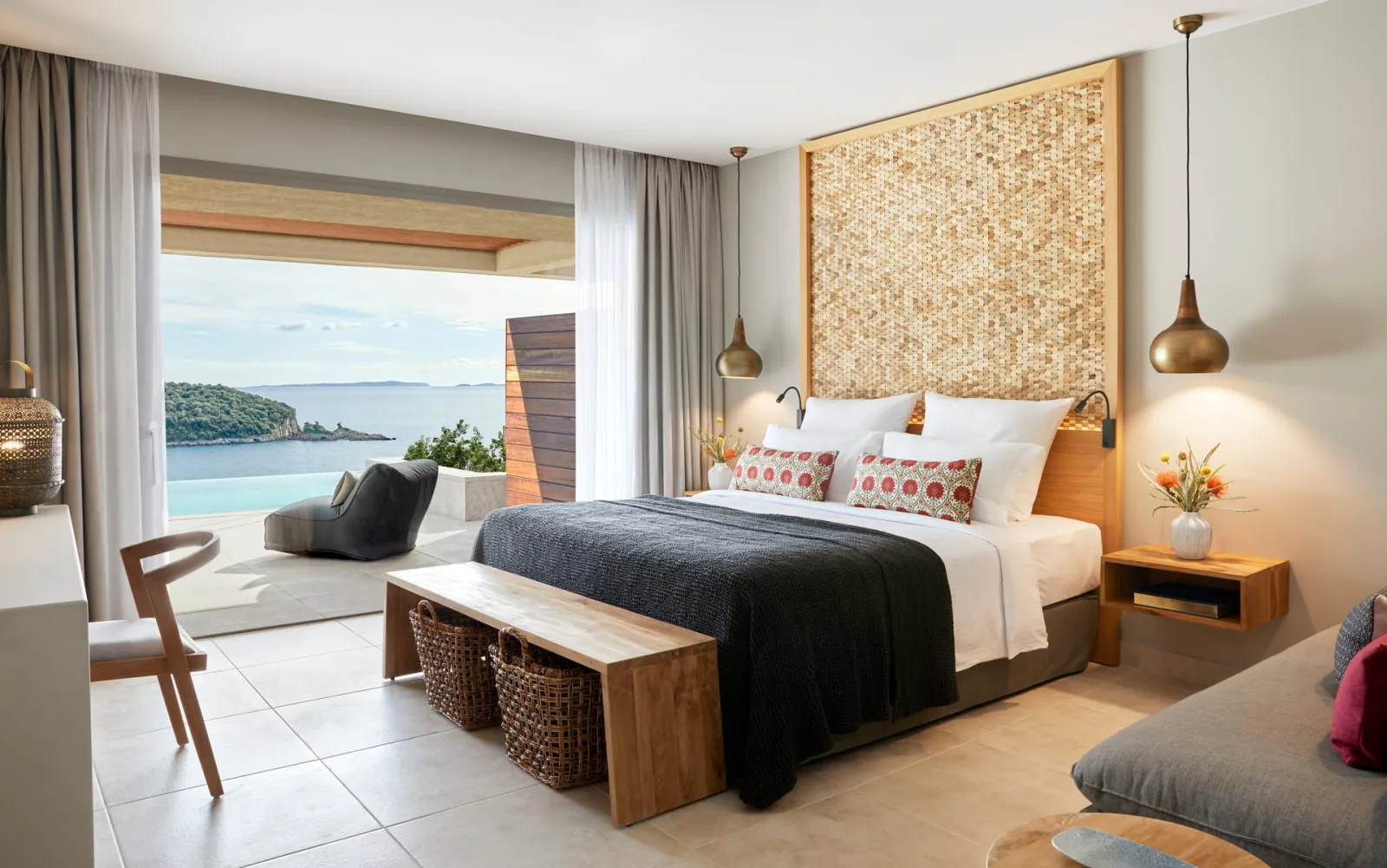Deluxe Double Room Sea View with Private Pool
