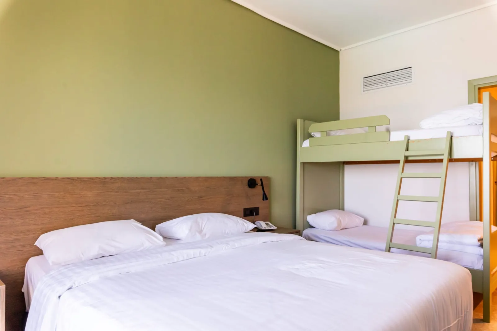 Quadruple Room (2 Adults + 2 Children) with Sea View