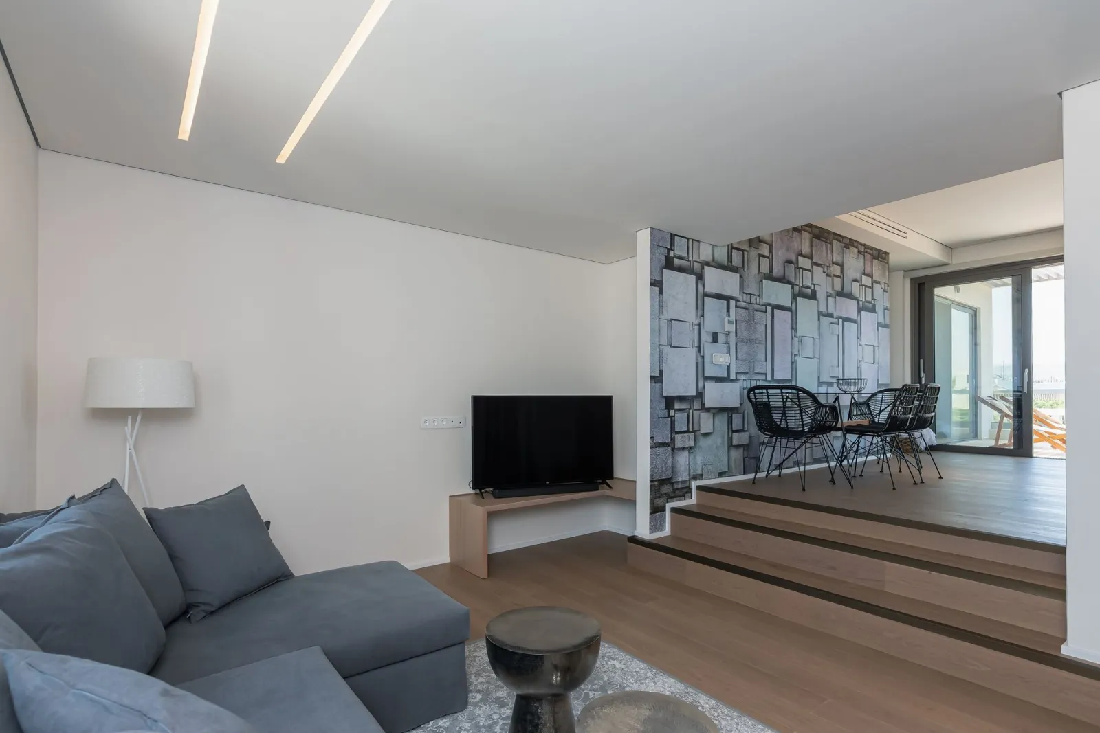 Two Bedroom Sea View Suite with outdoor hot tub