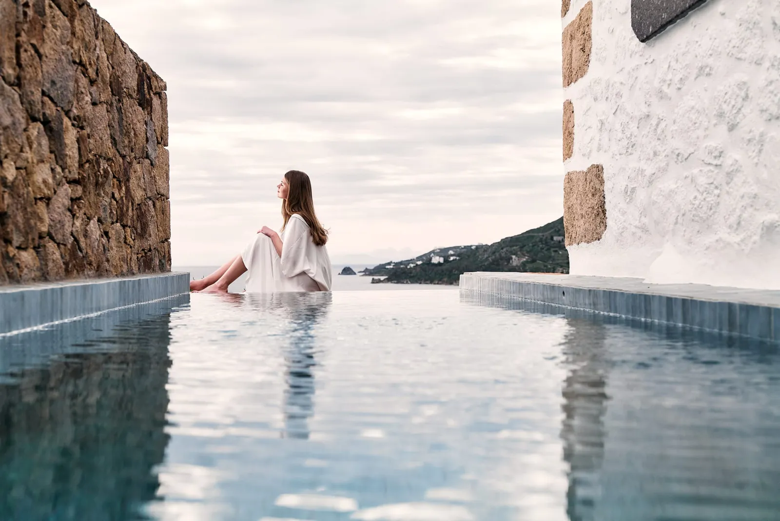 The Patmian Residence with Private Pool | Sea View