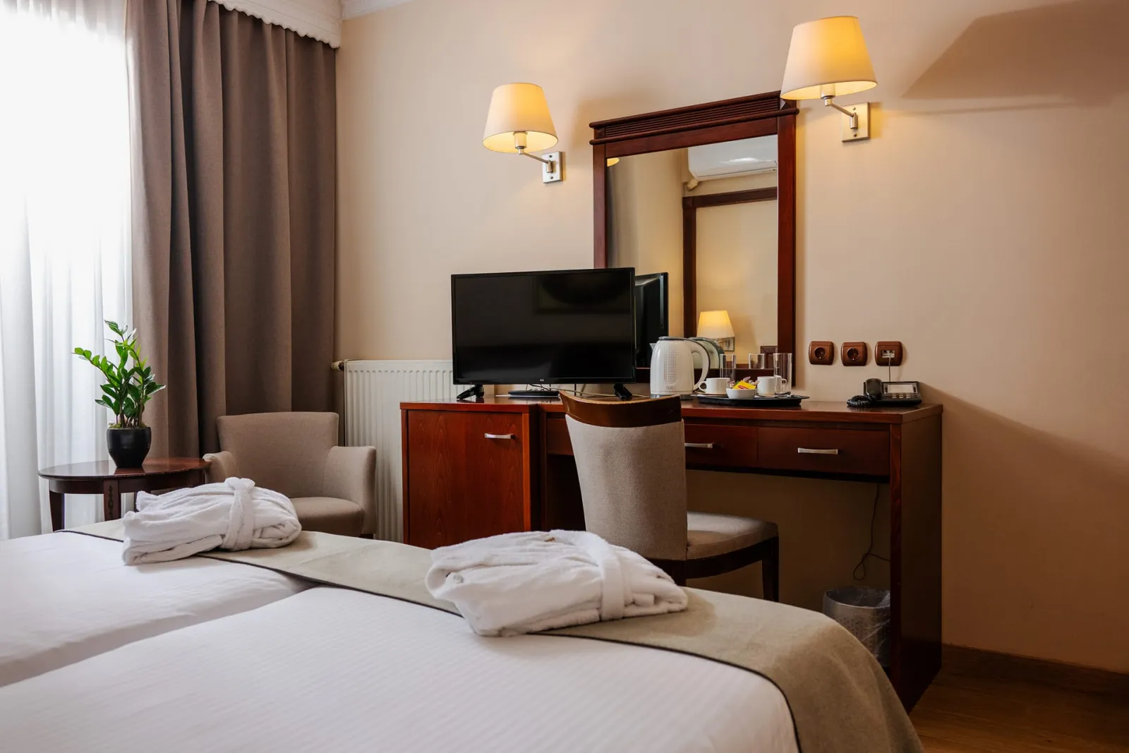 Standard Double room with balcony (top floor)