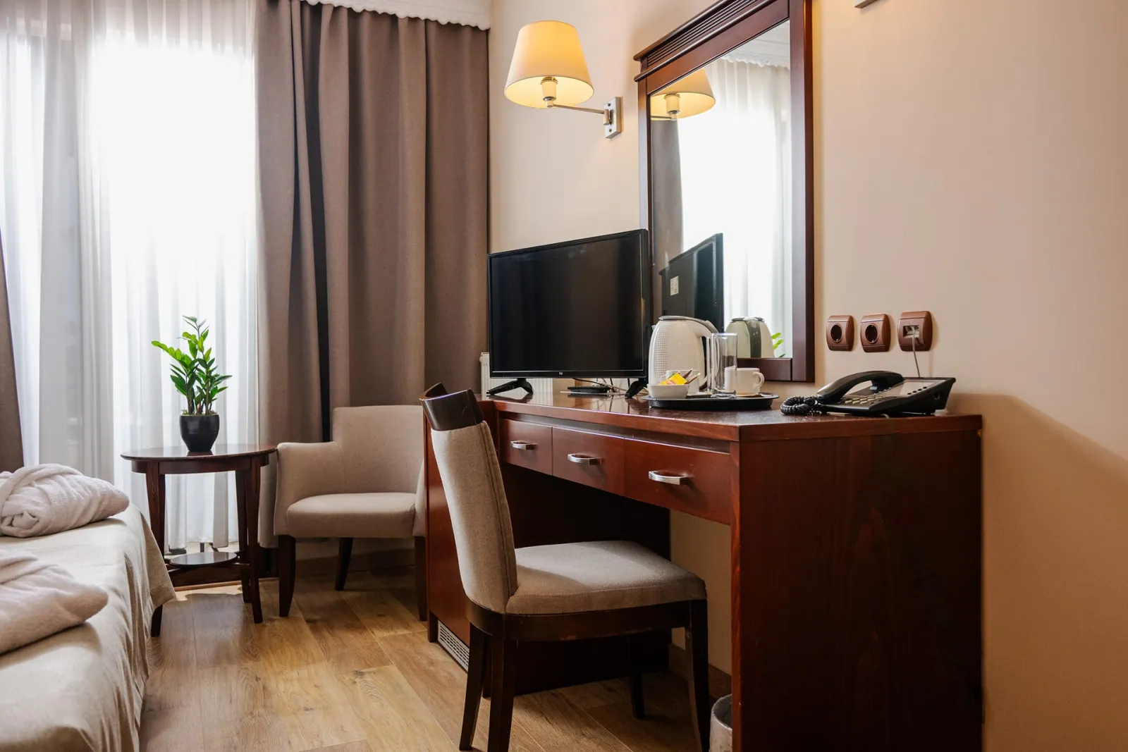 Standard Double room with balcony (top floor)