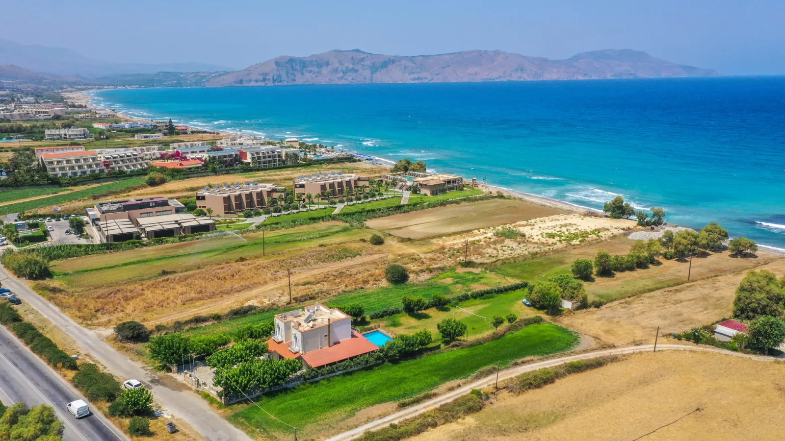 7 Bedroom | Αlkioni Beachfront Villas Complex with Private Pool | Dramia | Chania