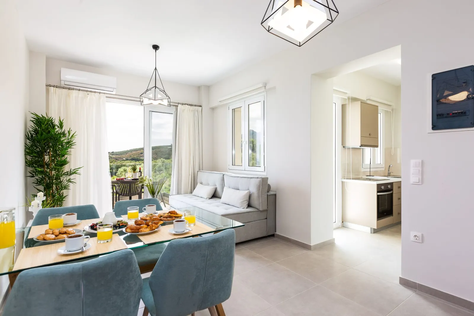 One Bedroom Apartment with Side Sea View