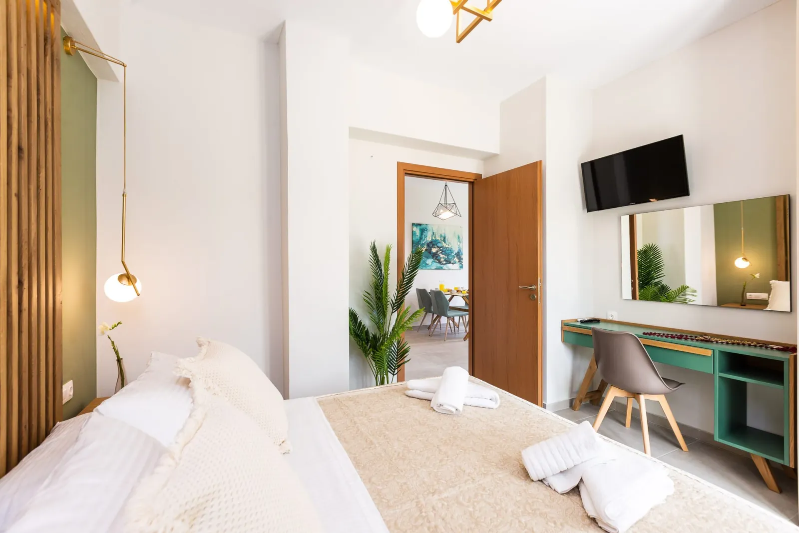 One Bedroom Apartment with Side Sea View