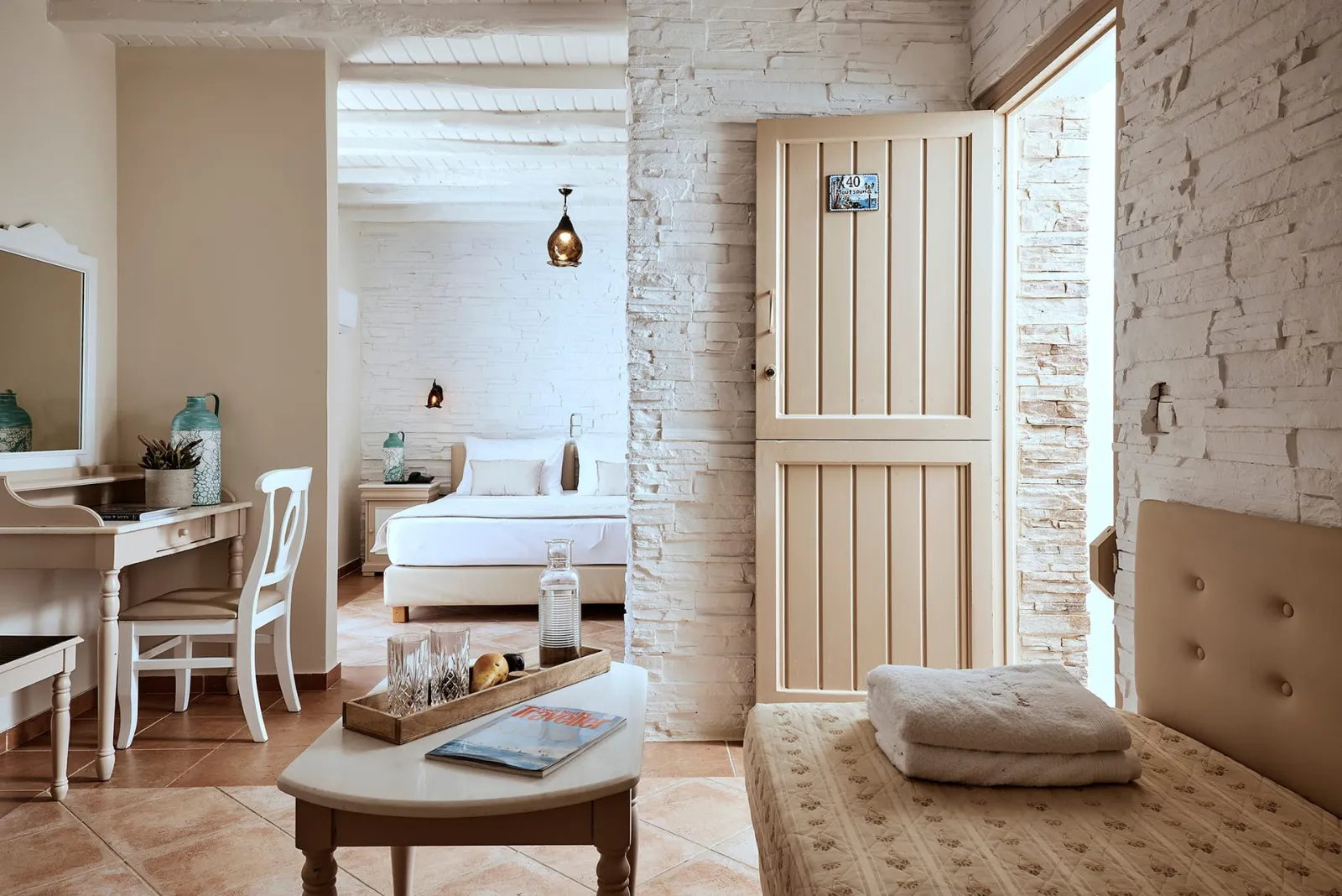 Deluxe Triple Room with Sea View