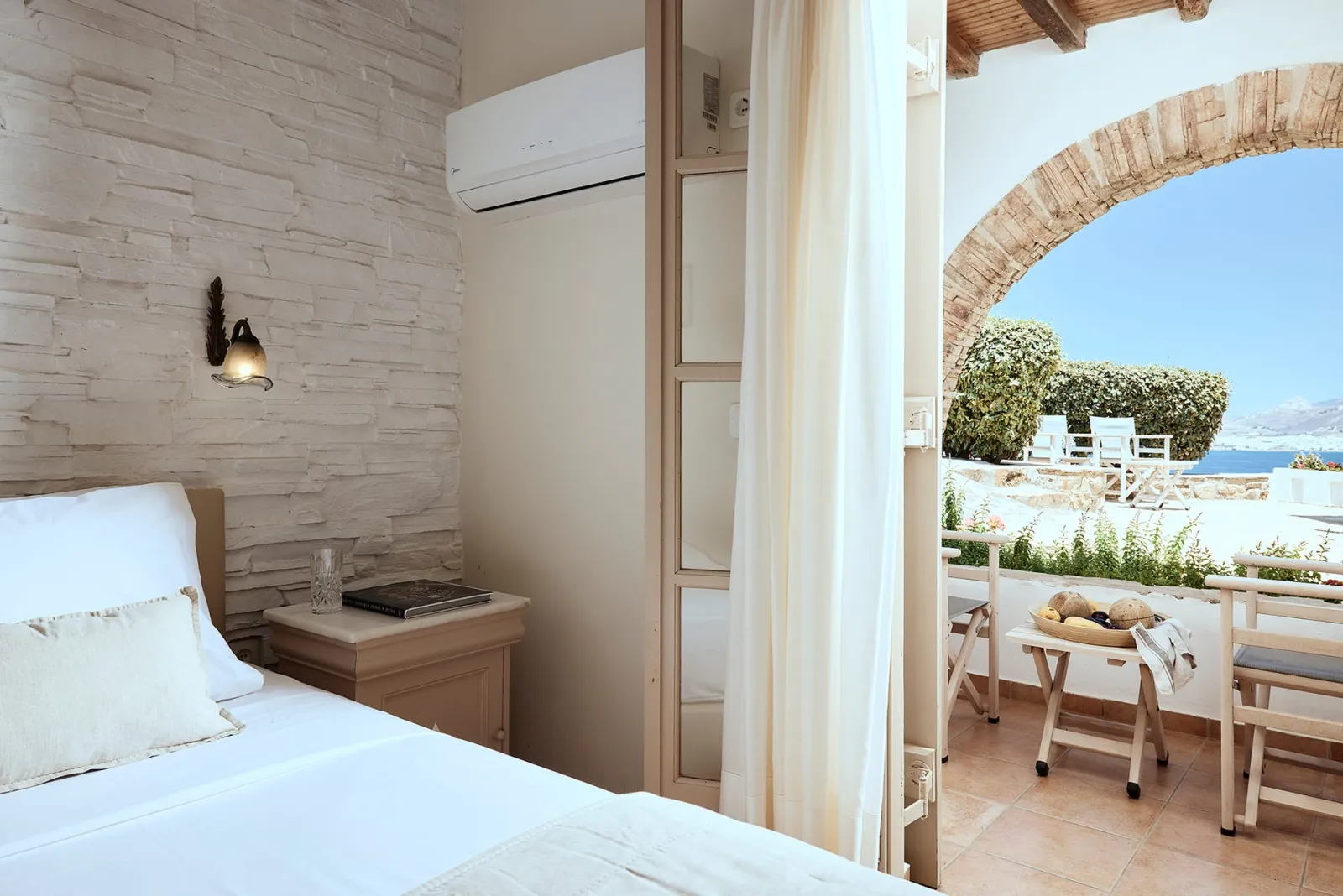 Family Standard Room with Side Sea View