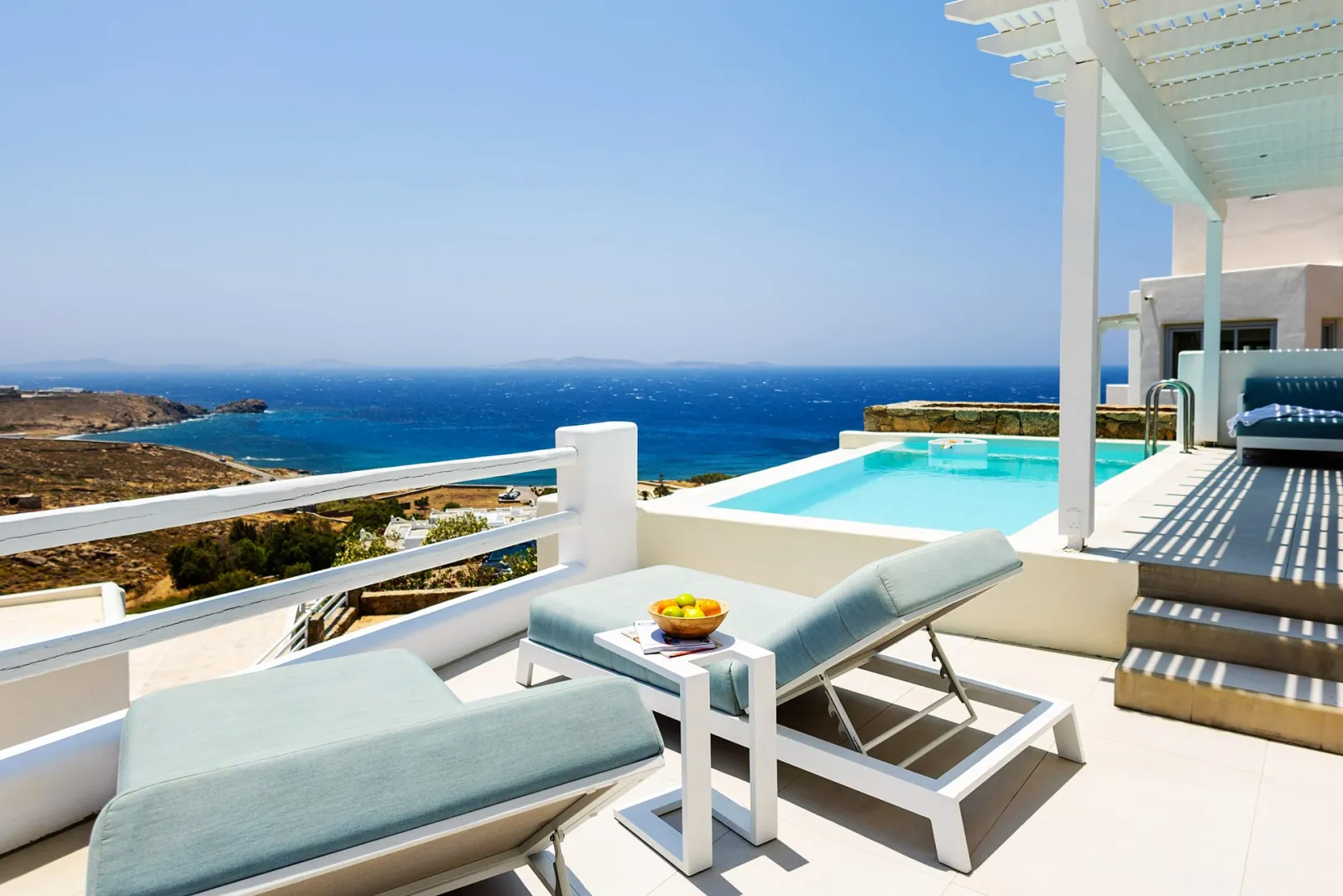 Two-Bedroom Villa with Private Pool Panoramic Sea View - 96 m²