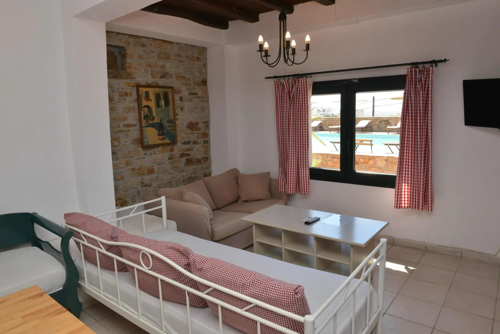 Two-Bedroom Apartment with Lateral Pool View