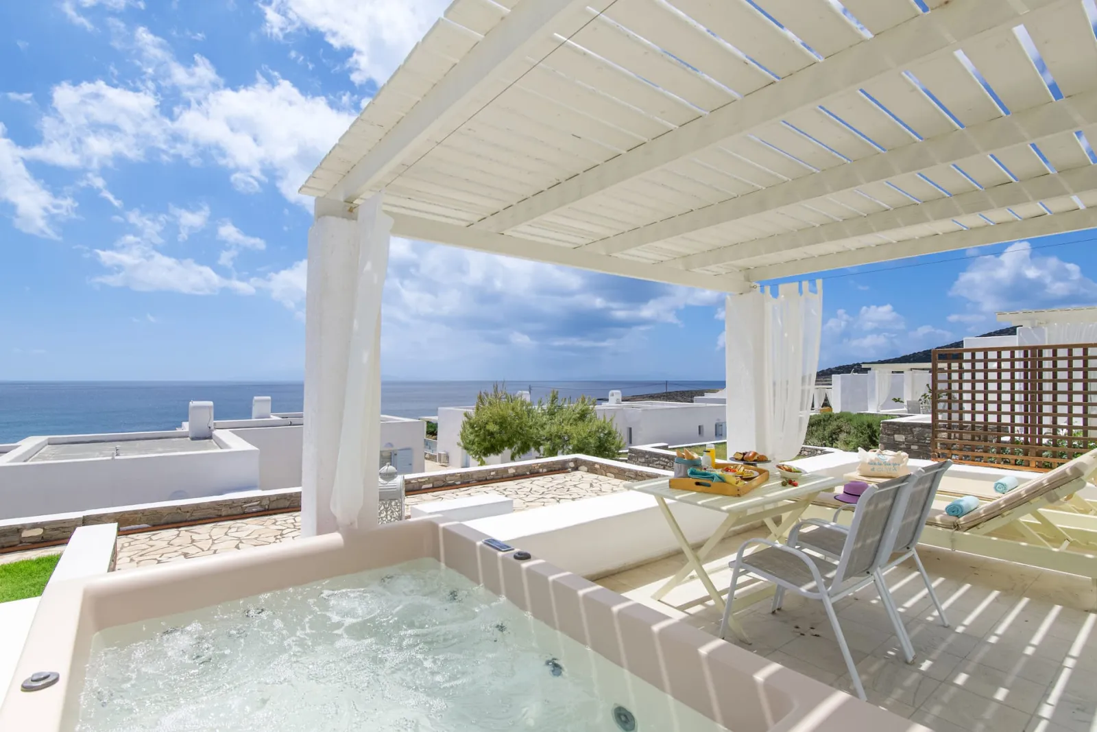 Deluxe Double Sea View with Exterior Private Mini Spa