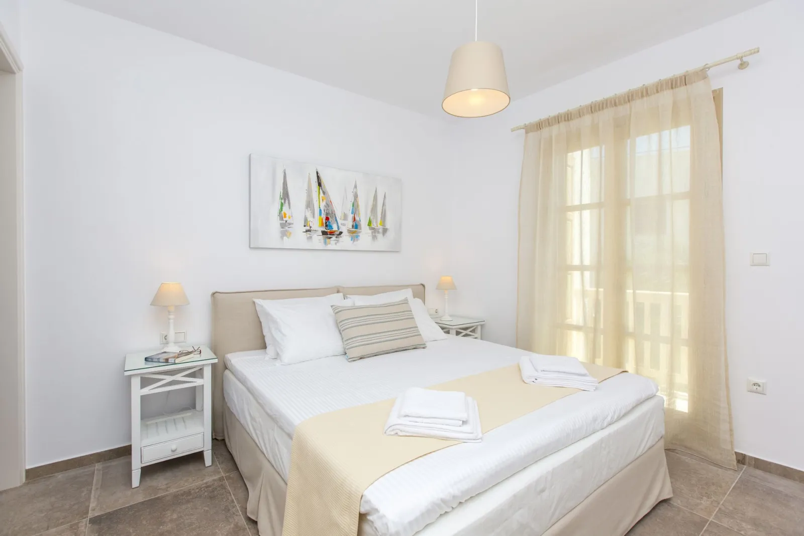 Two Apartments with Sea and Castle View Balcony (4-8 people)