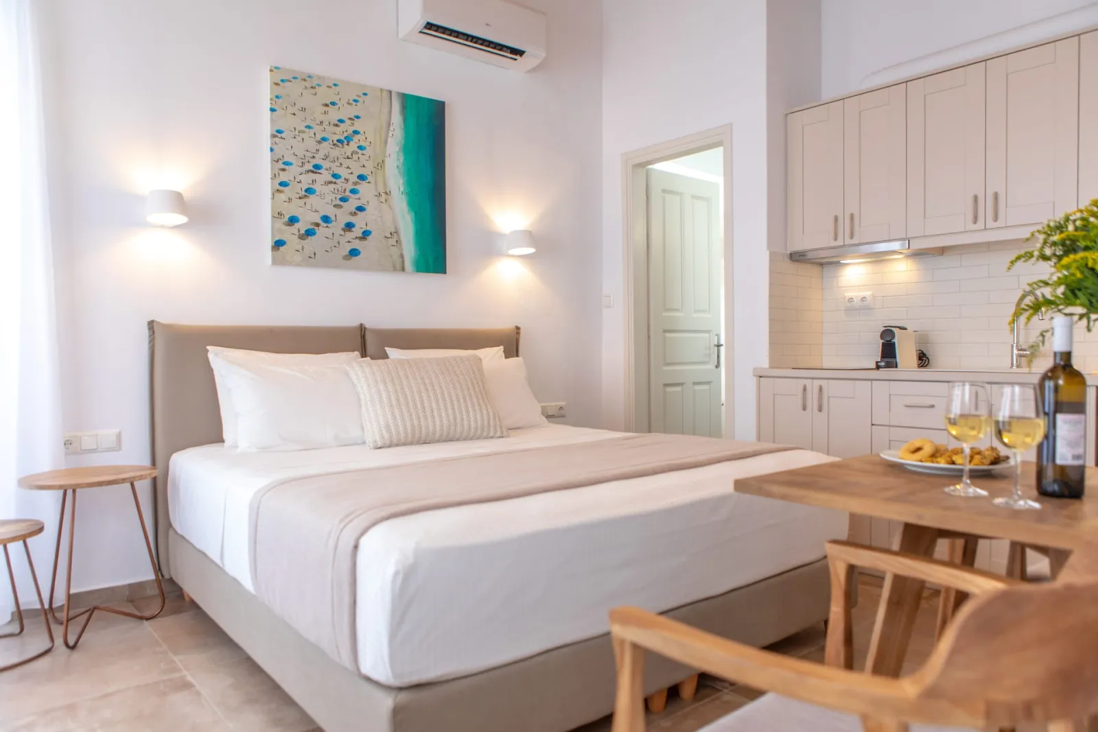Two Apartments with a Sea View Balcony (2-4 people)
