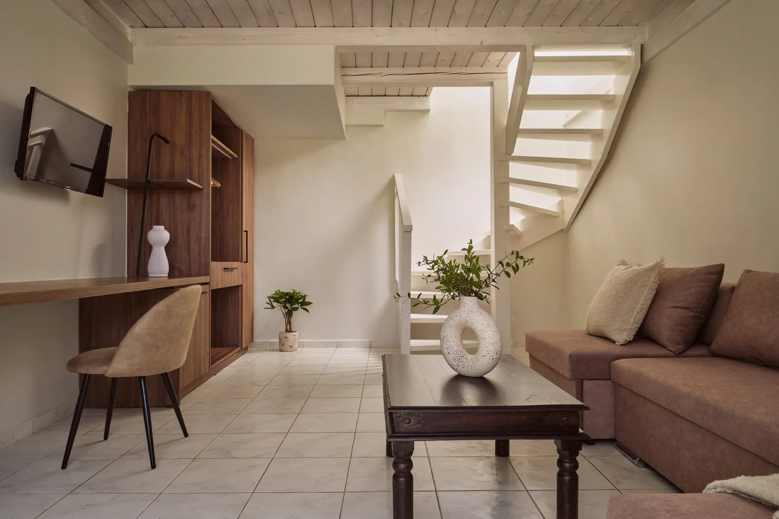 Two-Bedroom Maisonette Garden View 40m²